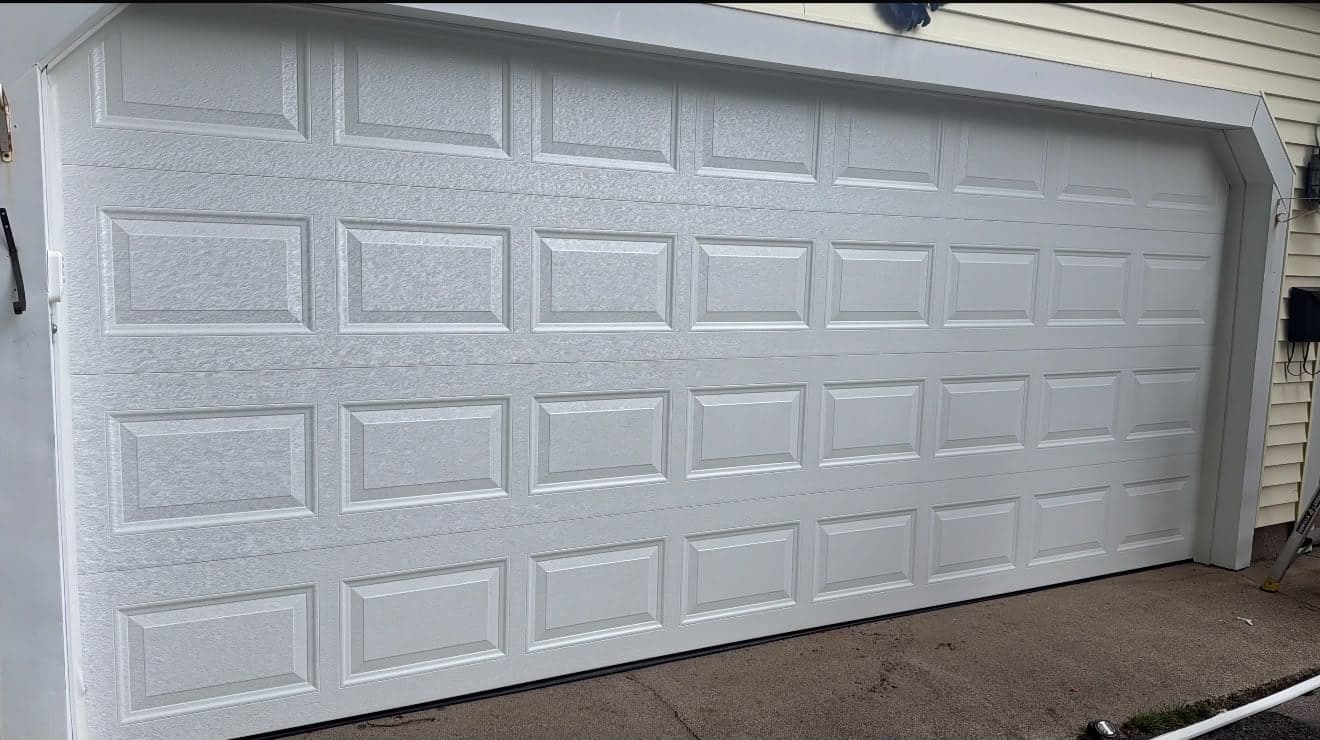 Residential garage door we've serviced